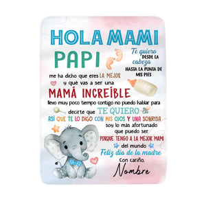 Personalizar Mantas Polar Para Mamá | Personalizado Regalos Para Mamá -  Amor1970s