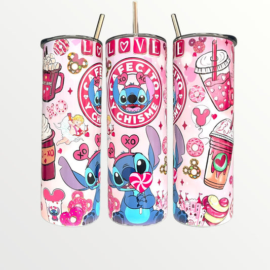 Stitch Tumbler Starbucks Disney Stitch And Angel Tumbler - iTeeUS