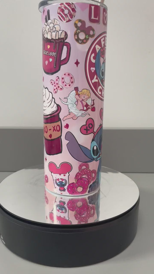 Stitch Tumbler Stitch Cartoon S Stitch Tumbler Skinny - iTeeUS