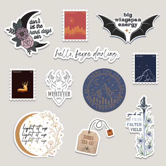 ACOTAR sticker bundle