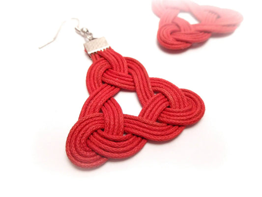 Celtic knotted cord of eternal love for hand joining rite at