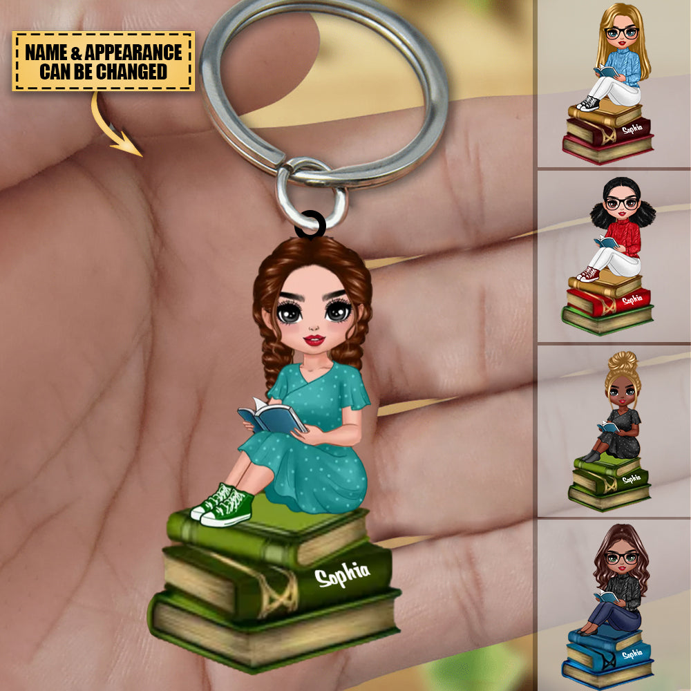 Custom Miniature Book Keychain – FromNewLeaf