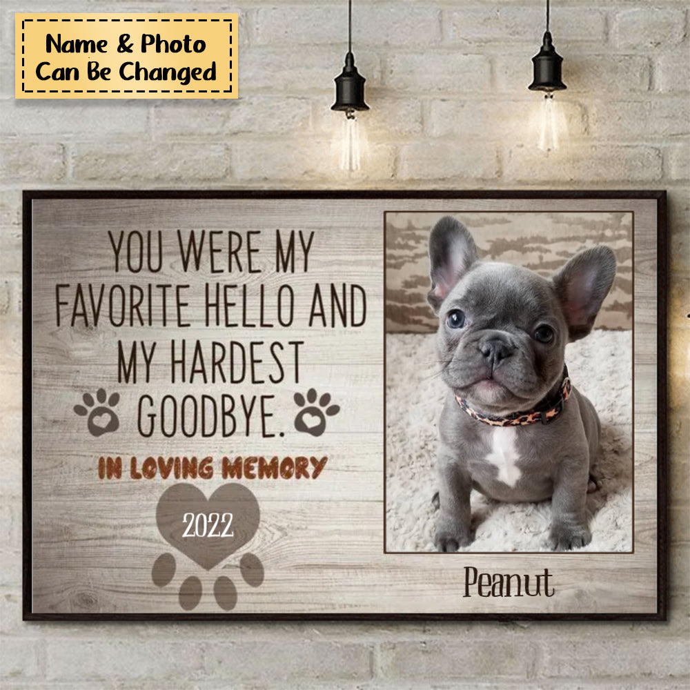 Customized Pet Memorial Canvas Prints, Pet Bereavement Gifts, Multiple -  yeetcat