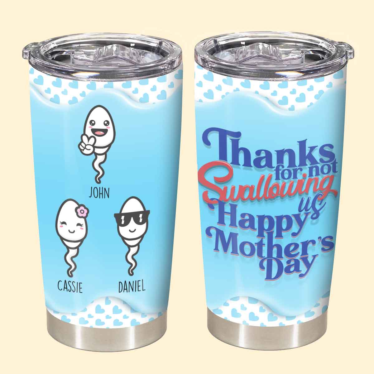 Mother And Daughters Forever Linked Together - Personalized Tumbler Cu –  Macorner