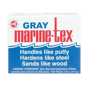 Marine-Tex - Epoxy Putty Mighty Repair Kit 2 oz- Grey