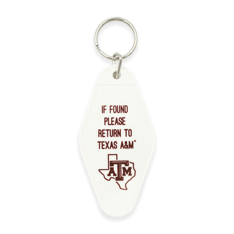 StadiumSpotFG Texas A&M University Pink Key Chain