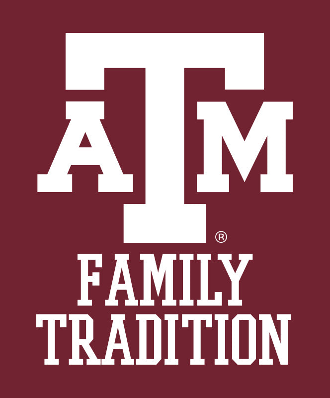 Texas A&M Family Tradition Auto Decal