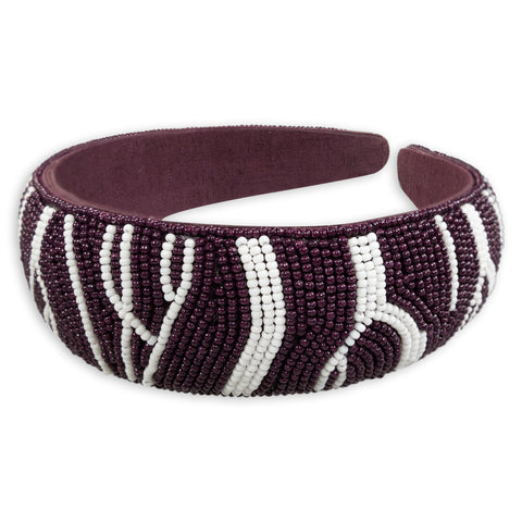 A&M Block Beaded Purse Strap