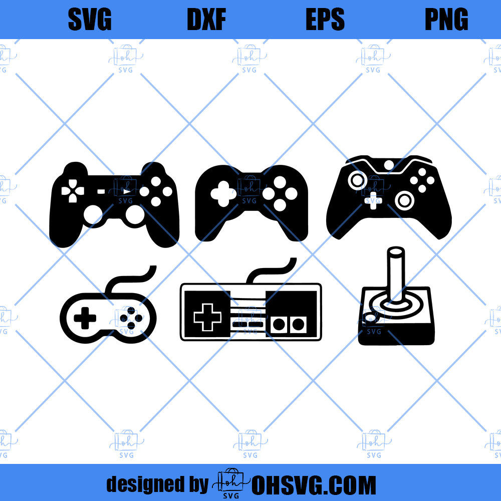 Gamer Controller SVG, Gamer SVG, Game Controller SVG, Video Game SVG