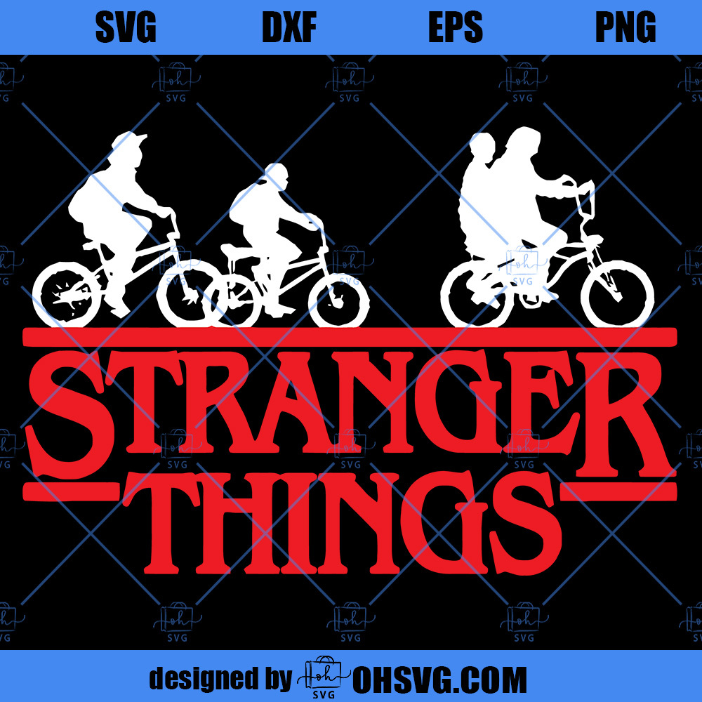 Stranger Things SVG, Upside Down SVG, Demogorgon SVG DXF EPS PNG Cutti ...