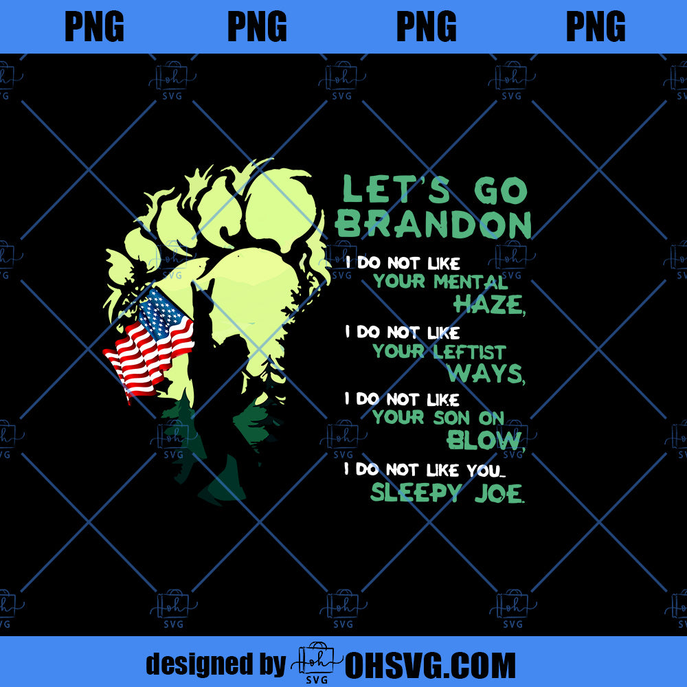 Eagle Merica Let's Go Brandon FJB Funny Meme Coaster