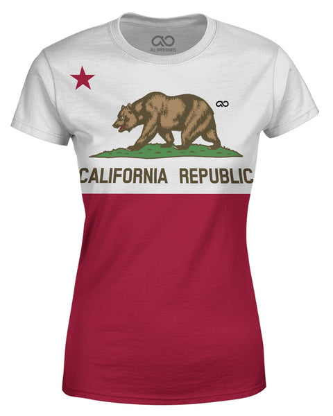 california flag t shirt