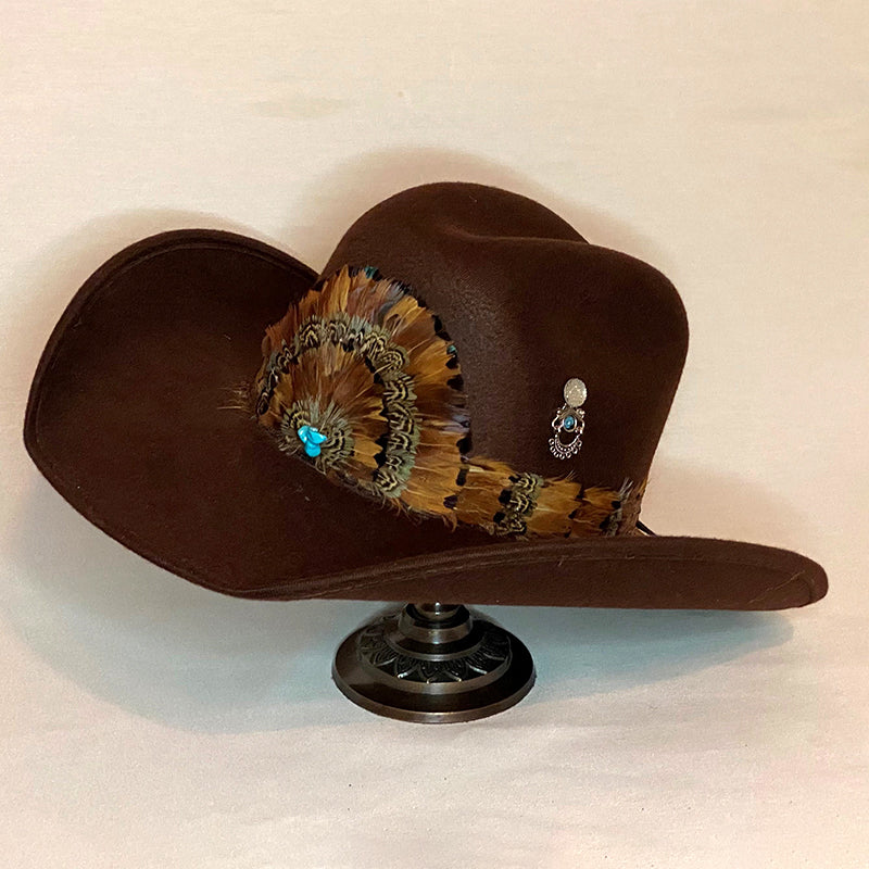 Pamala - Ariat 3X Silverbelly Cowboy Hat With Hand Trimmed Bling