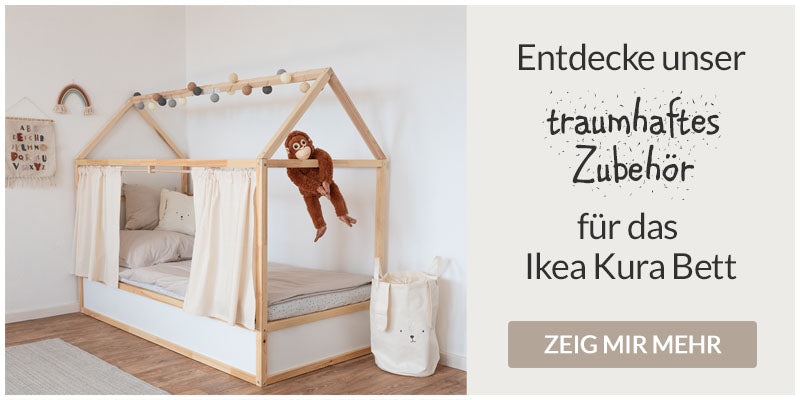 Kinderbett Zubehör für das Kura Bett von Ikea