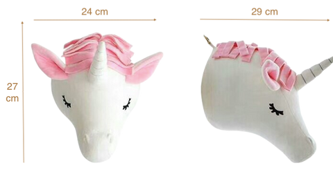 unicorn trophy dimensions