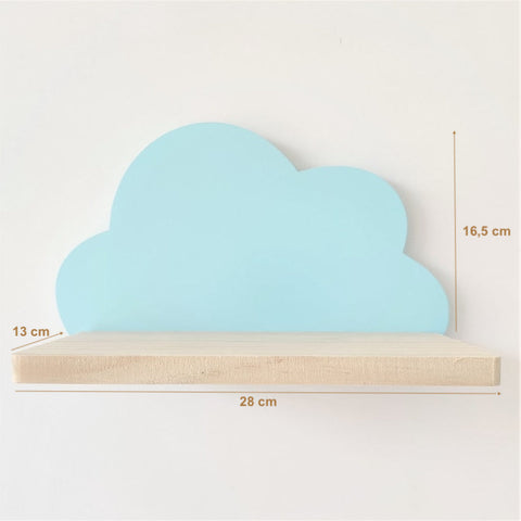 Dimensions Children's cloud shelf ~ CLOUDY