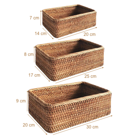 SEMINYAK ~ Rattan Storage Basket