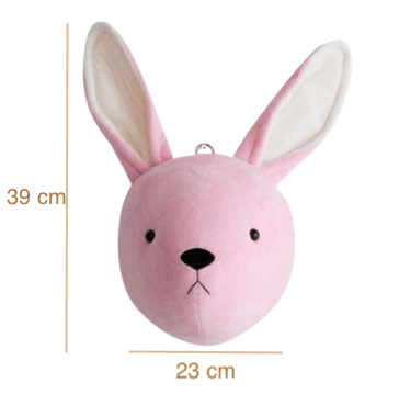 3D Rabbit dimensions