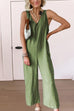 Rowangirl  Beatrice Fashion Chic Casual Comfortable Cotton Linen Jumpsuit
