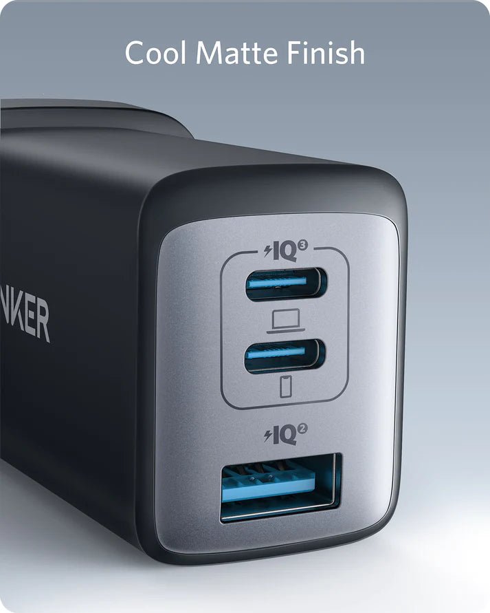 Anker PowerPort III 3-Port 65W GaN-2 Dual PD 3輸出牆插充電器