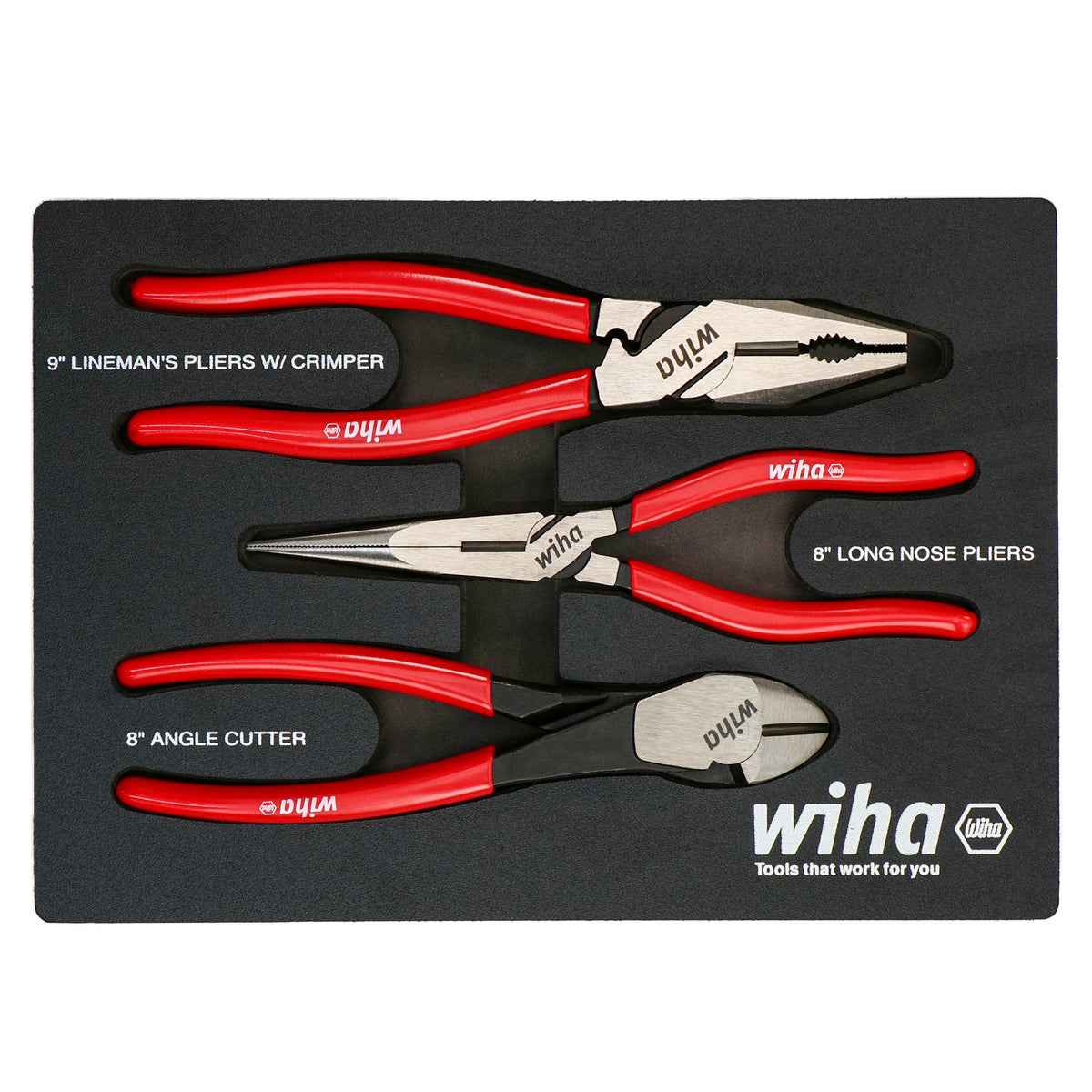 Slim Line Long Needle Nose Pliers, 5 1/2 in Long, 1 3/4 in Jaw