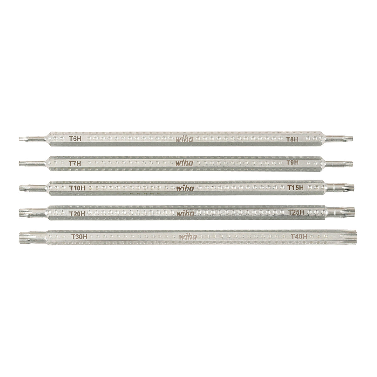 Wiha 28197 Drive-Loc VI Security Torx® 6 Pc. Set Made in Germany