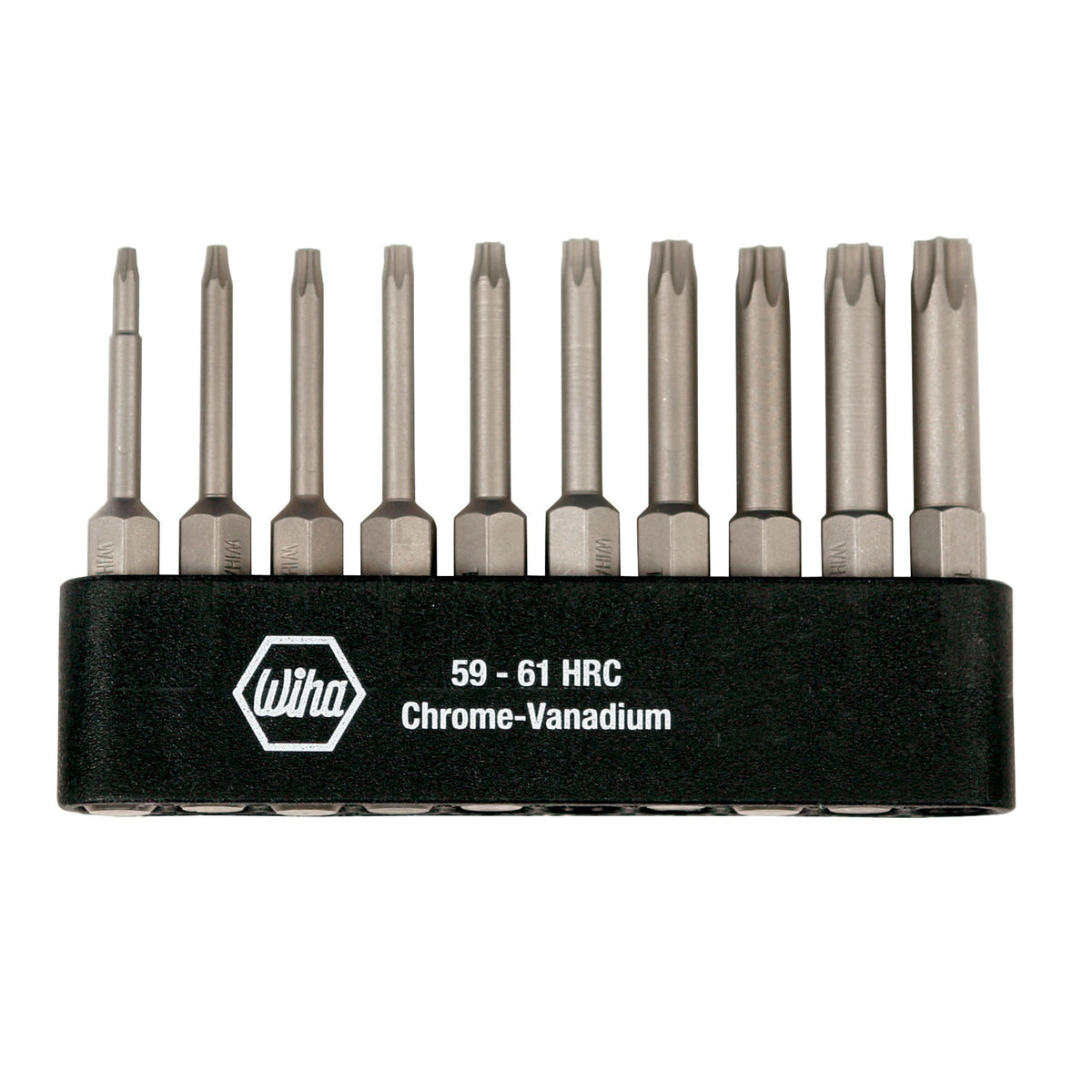 Wiha 74985 Torx® Power Bit Belt Pack 10 Pcs Set