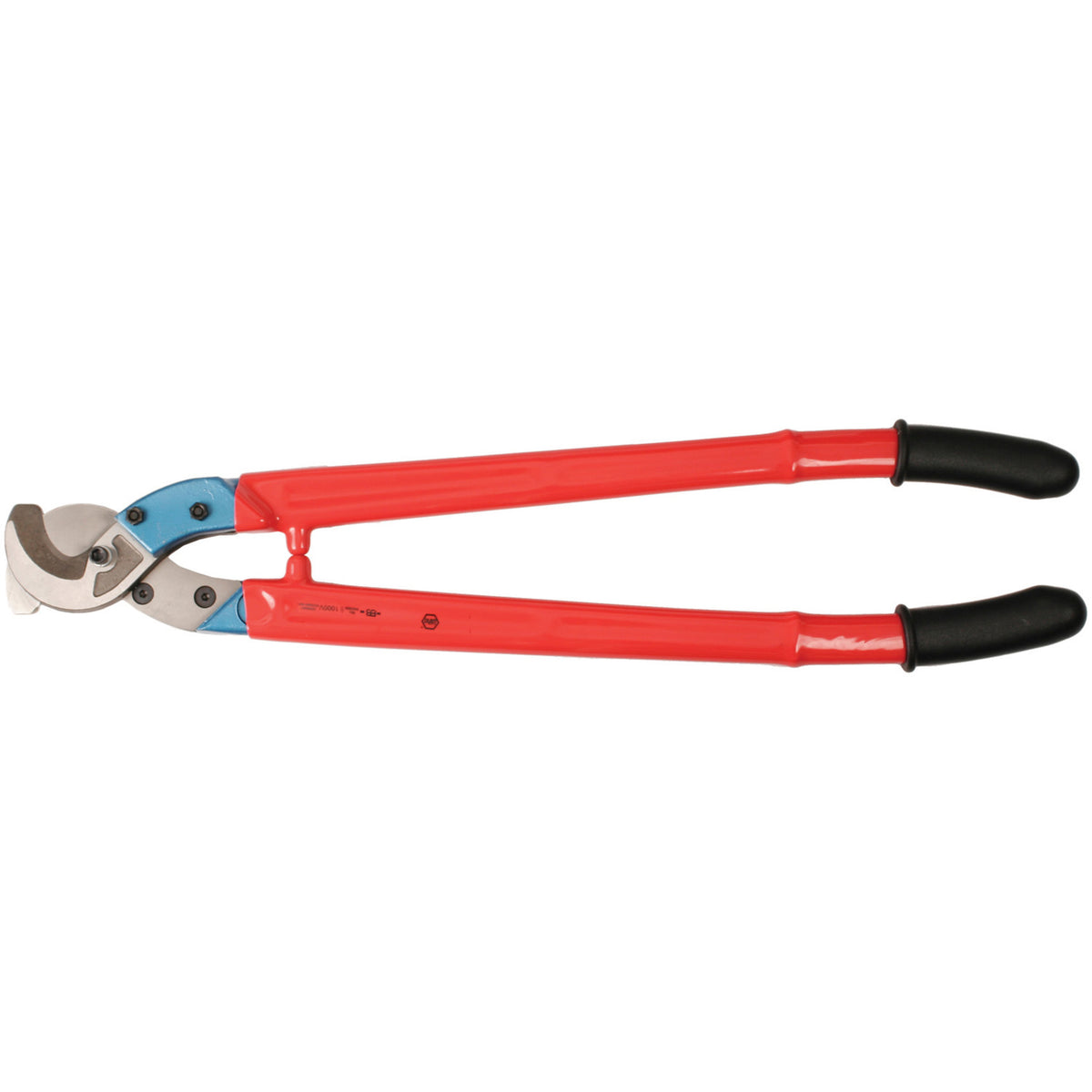 Wiha 15000 Electricians - Cuchillo para pelar cables, recto, aislado, 2  pulgadas/1.969 in