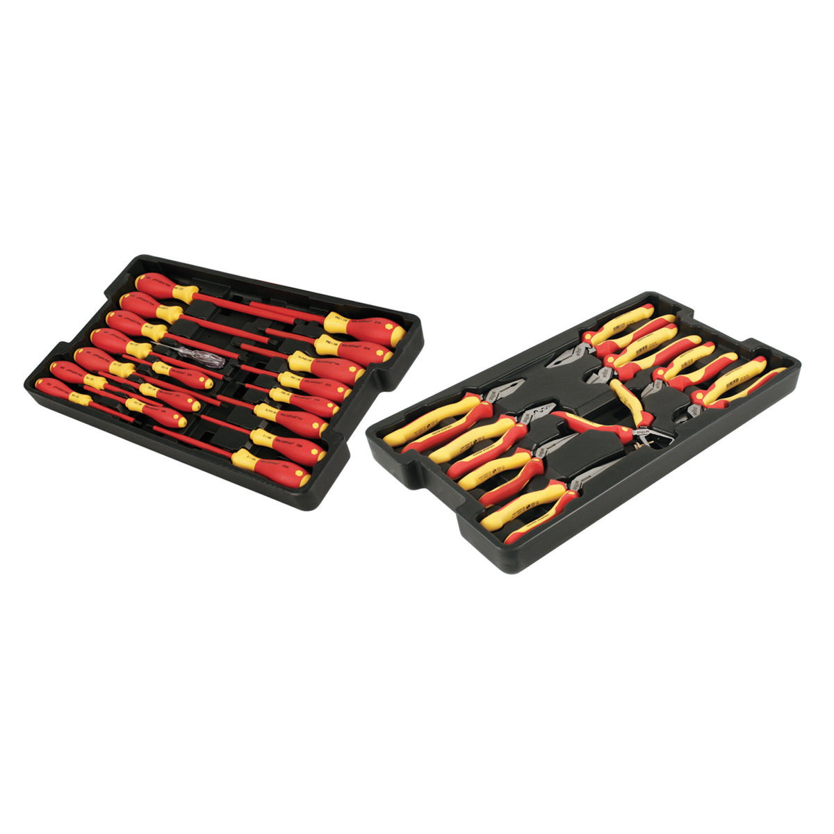 WIHA 41241 Jeu d'outils d'électricien assortis 1000V en sacoche (32 pcs.)