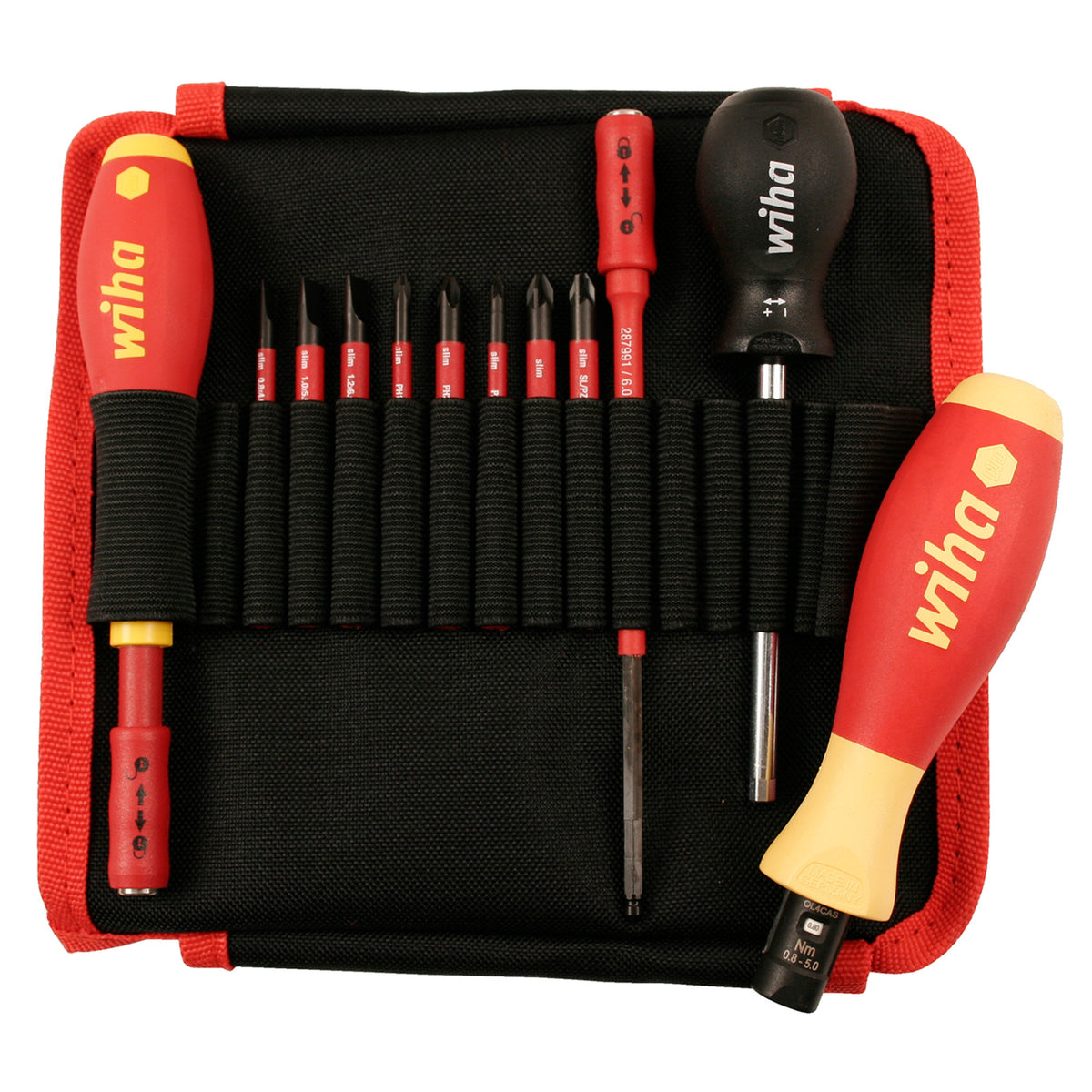 WIHA TOOLS 32390 Insulated Tool Set,11 Pieces,1000VAC Max 