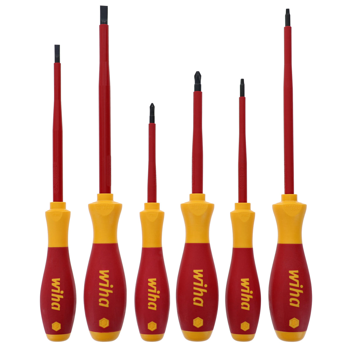 Wiha 28345 Insulated PocketMax SlimLine Multi-Driver 6 Piece Set