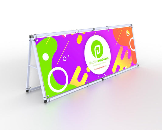 Monsoon Sign Stand - Display Outdoors