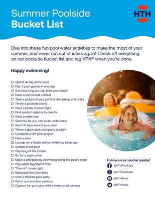 summer bucket list