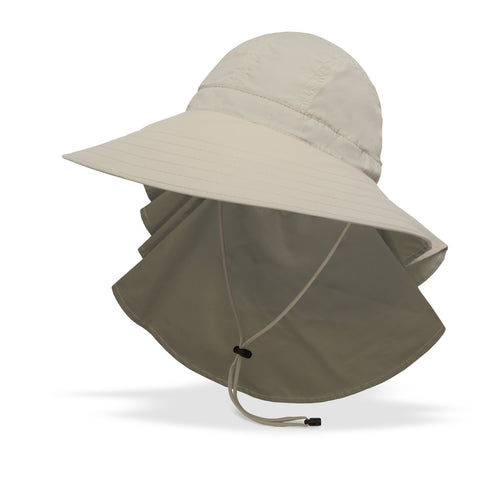 Summer sun protection hat with neck cover for women riding sun hats  #sunhatsshorthair