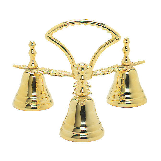 Altar Bells - polished brass - 6 tons (14) - Best Catholic Shop