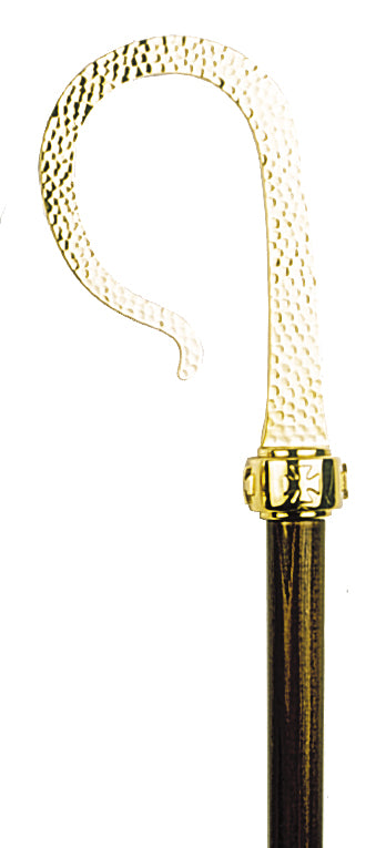 Bishop's cross cord with Solomon's knot in gold