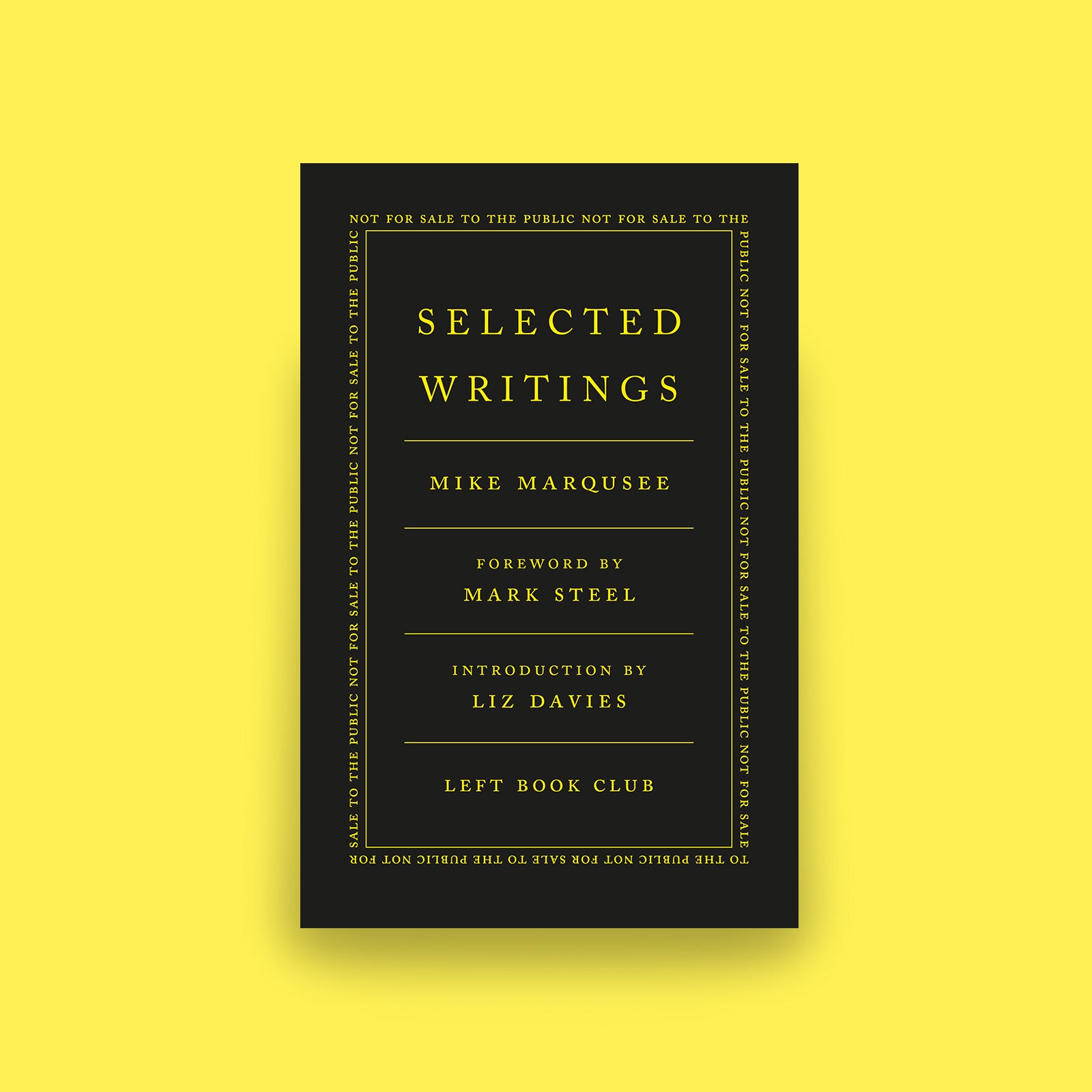 Book cover for Selected Writings