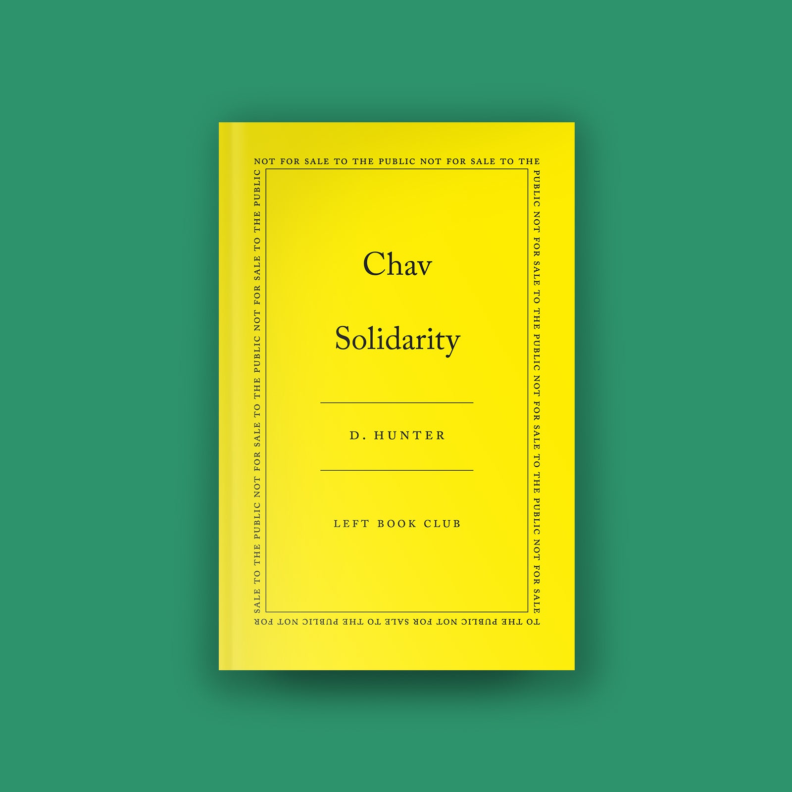 Book cover for Chav Solidarity