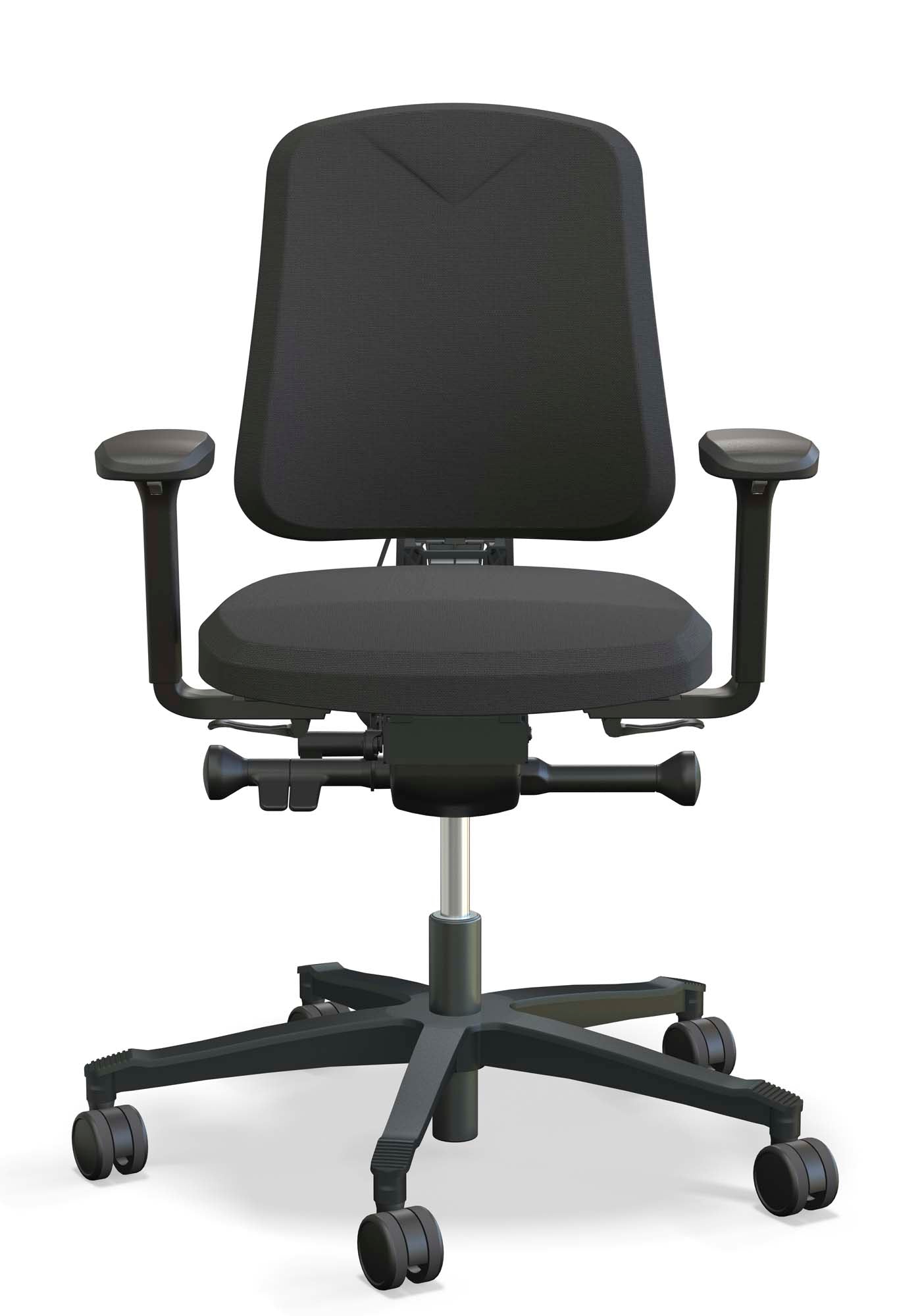 Höganäs Ergonomisk kontorstol 260 Inkl. Armrests 2D & Swing Support Inpatible