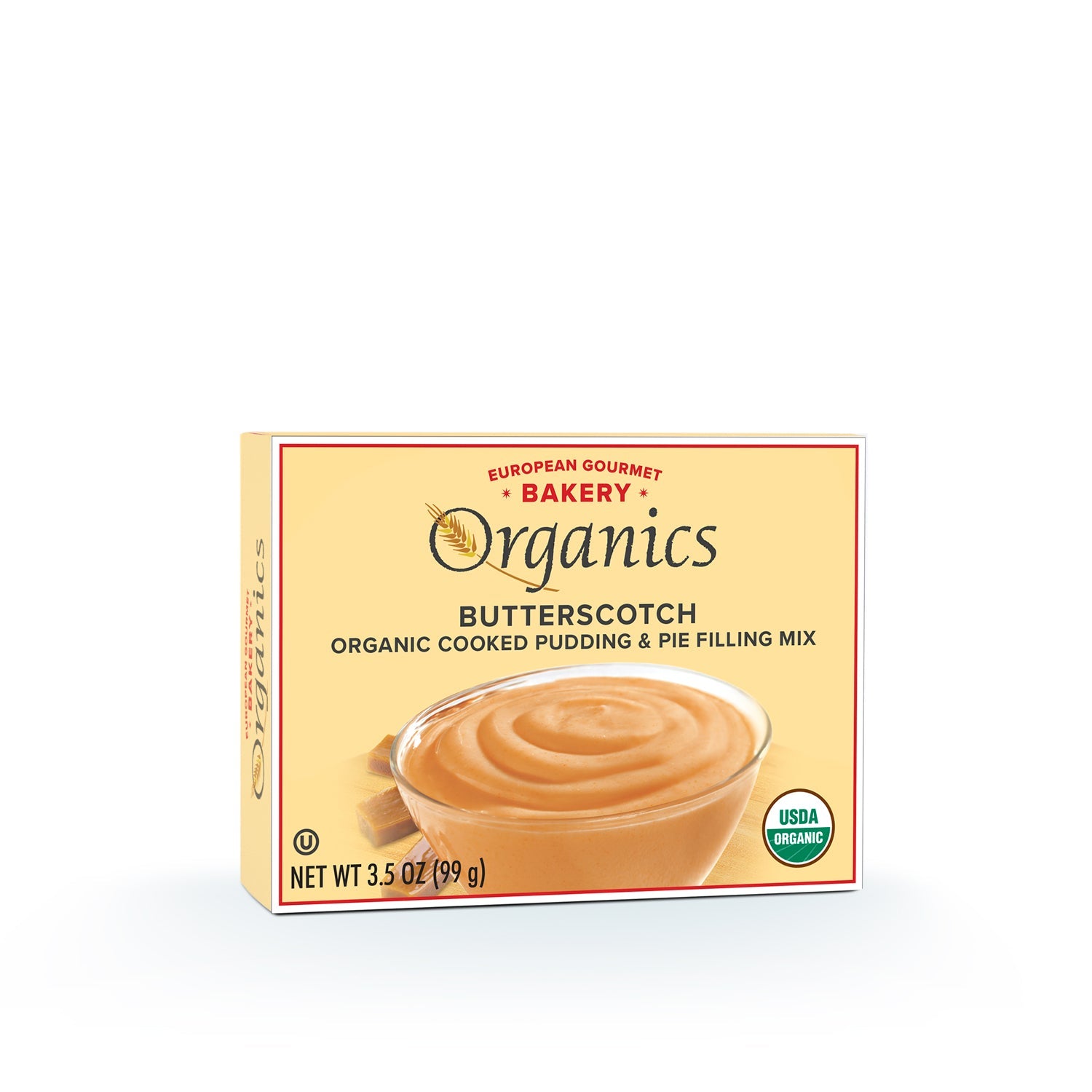 Organic Butterscotch Pudding Mix - European Gourmet Bakery product image