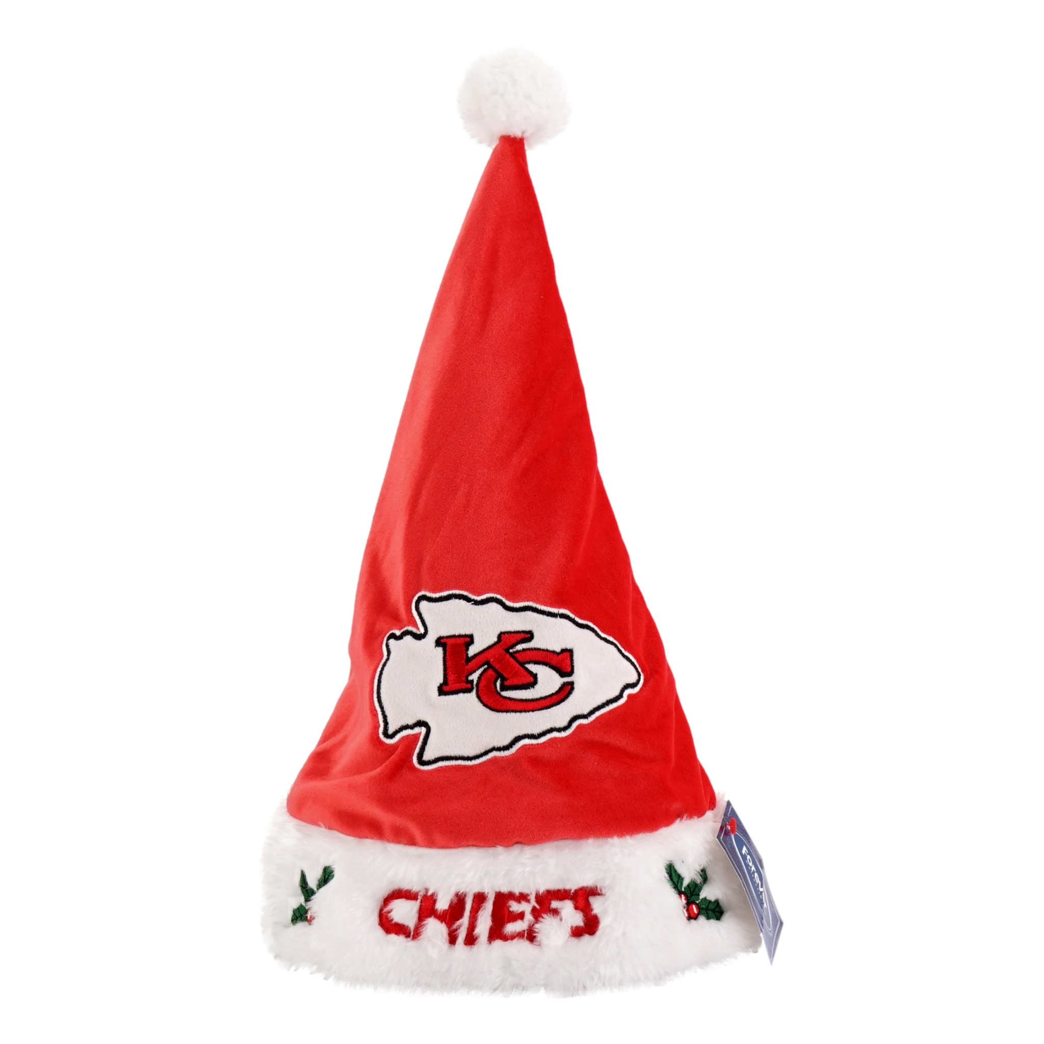 The Chiefs NFL Beanie with Faux Fur Pom