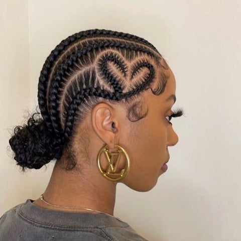 Love detailed cornrows | cornrows | love cornrows | cornrows inspo | braids inspiration