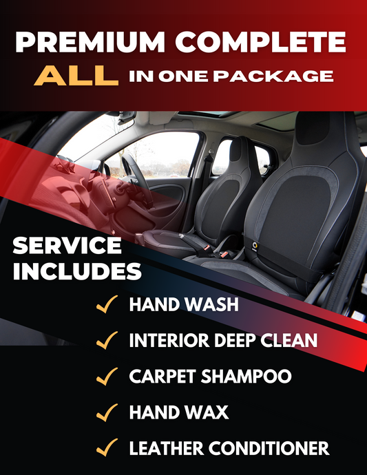 Premium Carpet Shampoo with Exterior Full Service Wash- Schedule Appoi –  carmatdetail