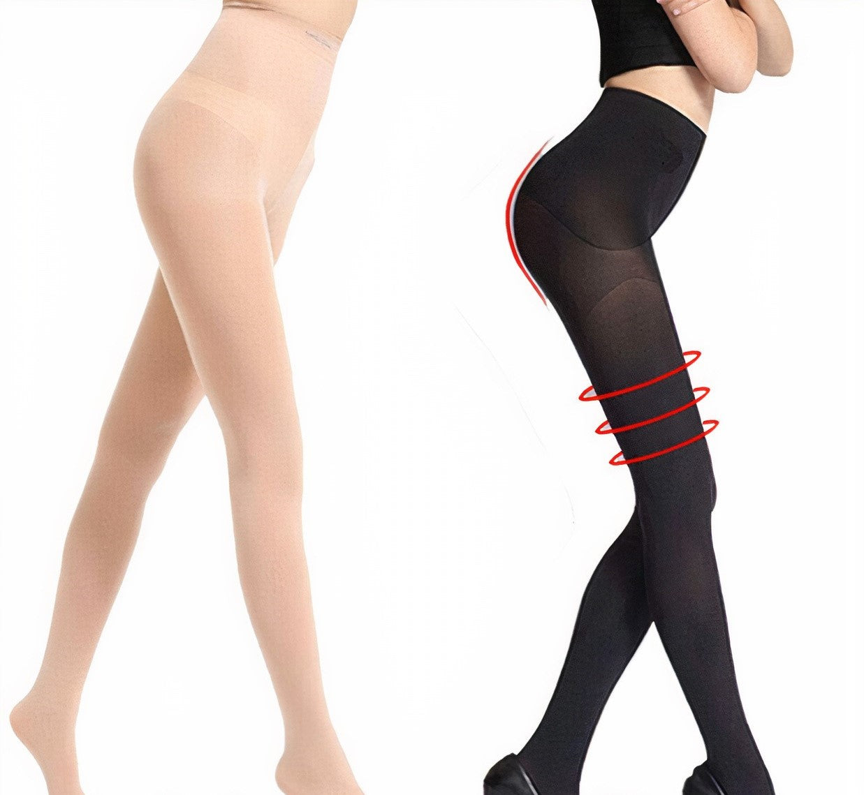 Women Fake Translucent Flawless Legs, Form-fitting, Breathable Fleeced  Pantyhose /tights/stockings. One Size Regular -  Canada