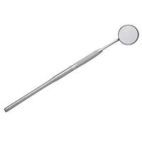 Generic Dental Mirror Dentist Stainless Steel Handle Tool For Teeth Cleaning Inspection