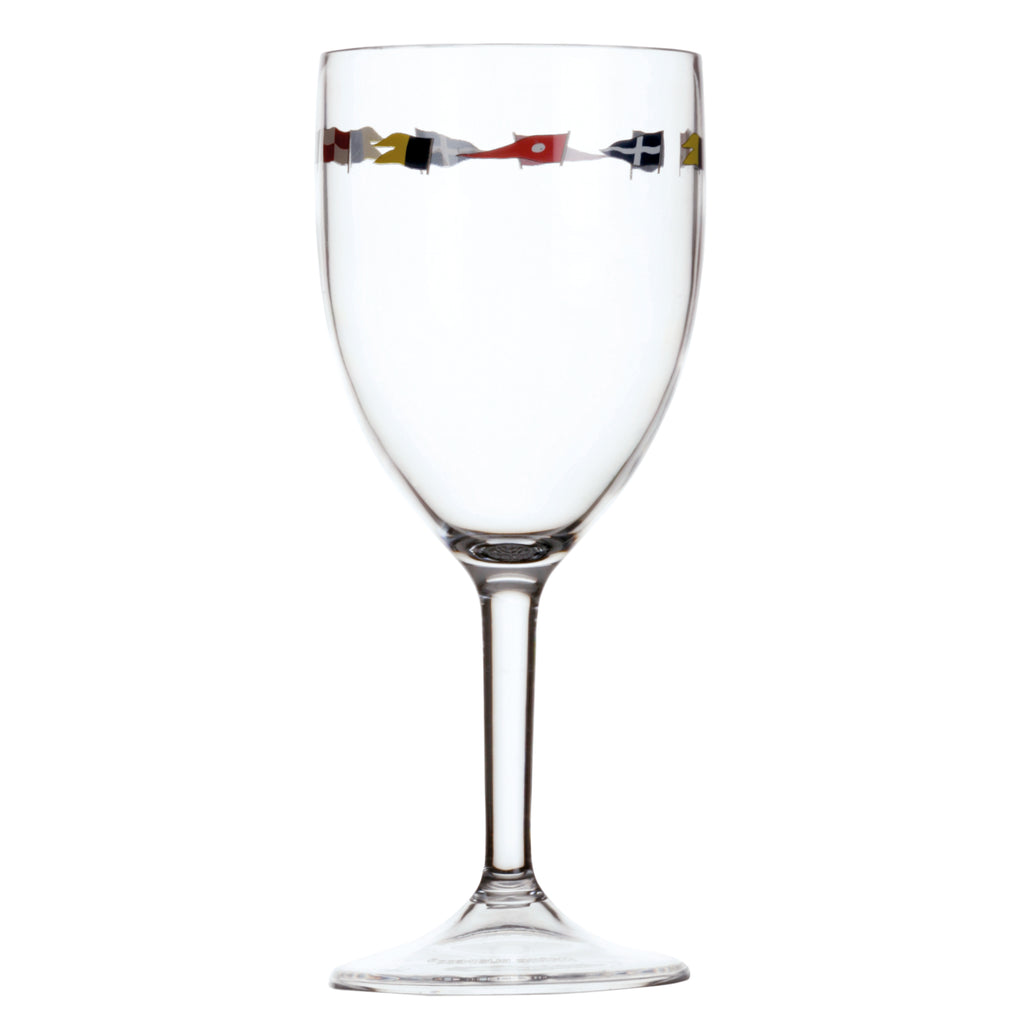 Wine or Water Glasses, Set 8, Heavy Duty Resin, Made in Taiwan, 10 oz  Capacity