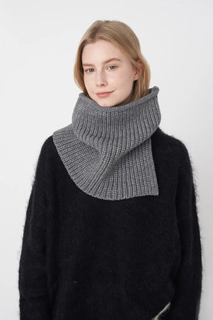 Slit Pullover Knit Scarf - Urban Coastals