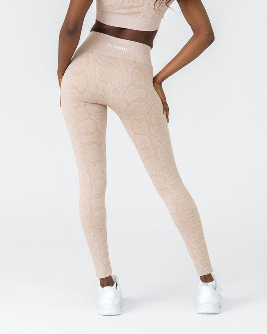 Ignition Seamless Leggings | Brown Stone