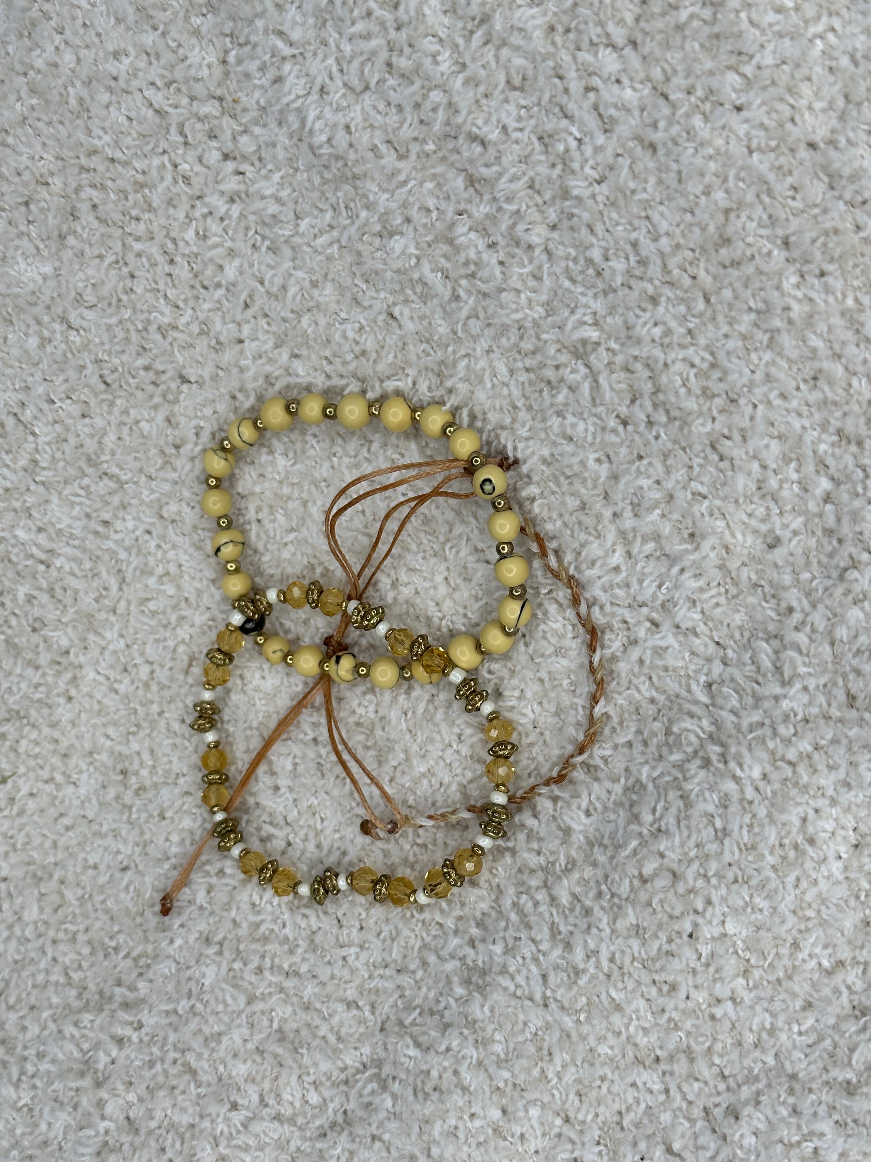 NEUTRAL DOMAIN BEAD BRACELET
