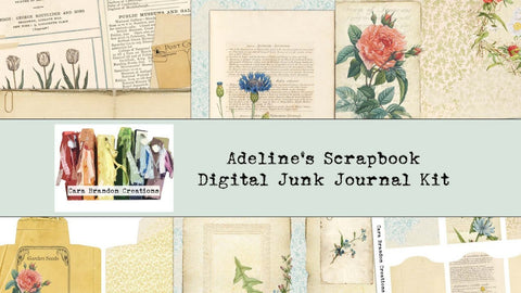 Adeline's Scrapbook Kit Share